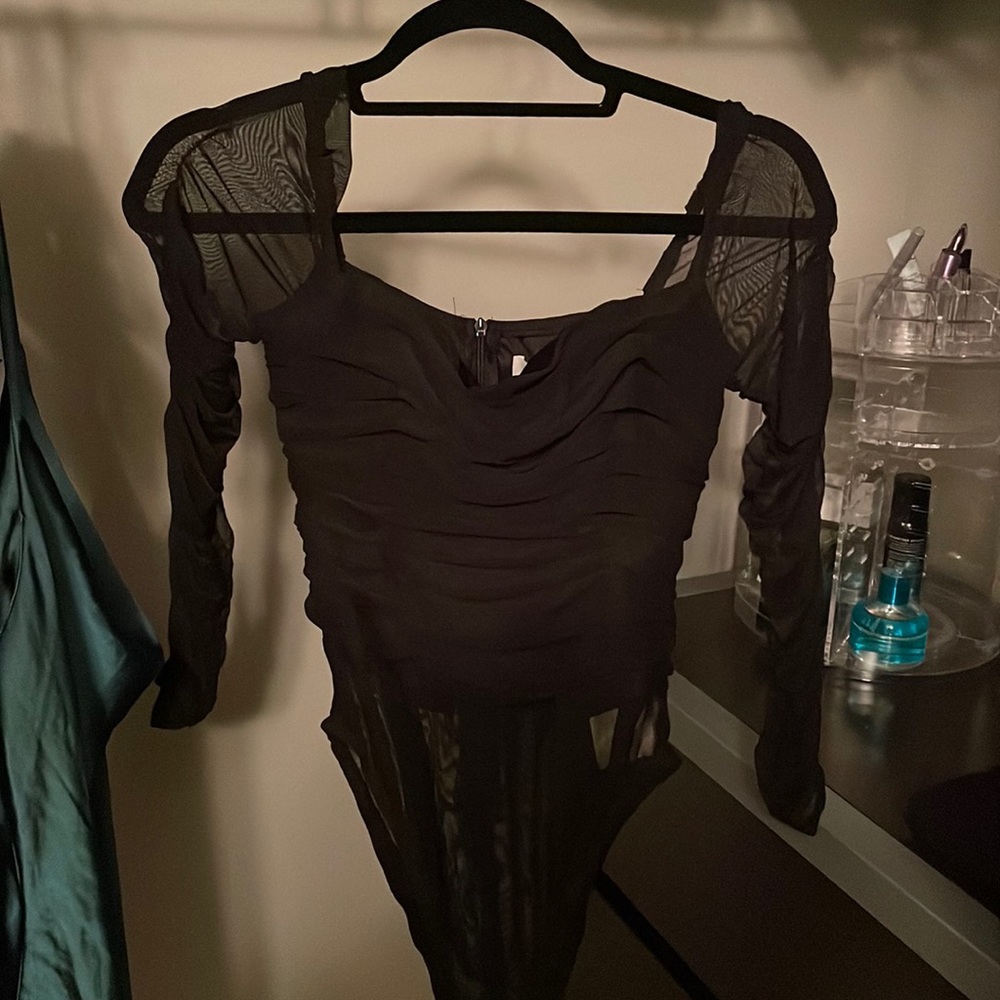 Delaney Bodysuit Black